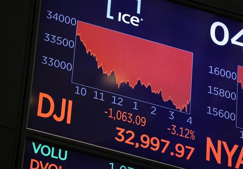 بورس آمریکا قرمزپوش شد خروج سرمایه‌گذاران از بخش فناوری